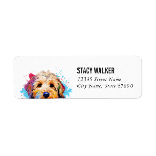 Goldendoodle Return Address Labels