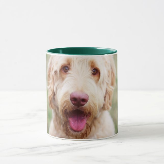 Goldendoodle Smiling Mug (Center)