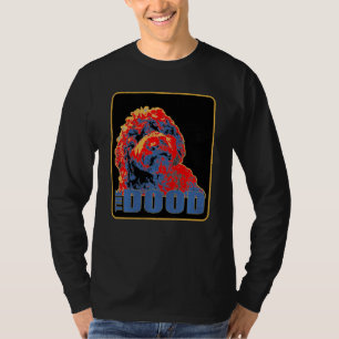 Goldendoodle The Dood Funny Vintage Retro Tee Dad