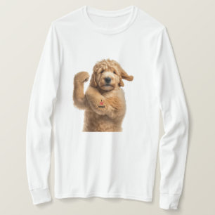 Goldendoodle workout Dog Mom Dog Dad funny gift T- T-Shirt