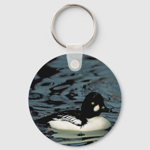 Goldeneye Duck Keychain