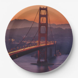 GoldenGateBridge20150502 Paper Plate