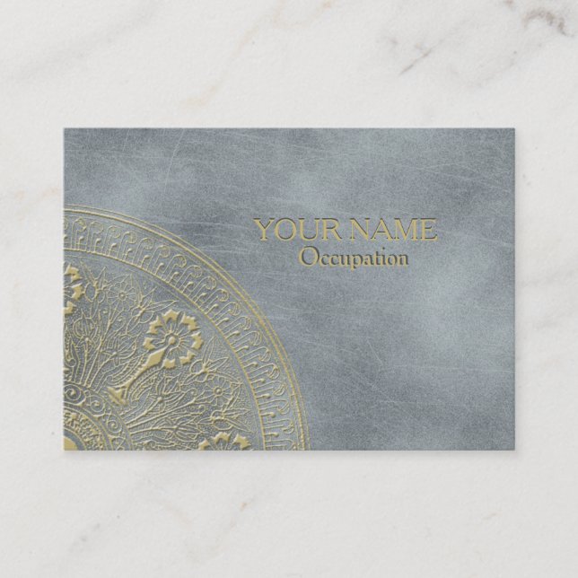 GoldenGrunge - Business Card (Front)