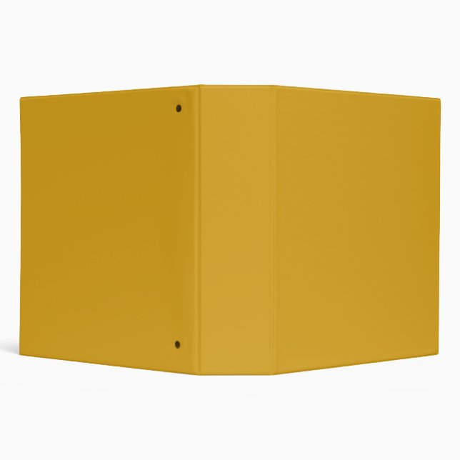 Goldenrod  Solid Plain Color Binder (Background)