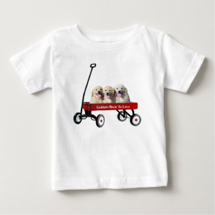 Goldens In Wagon Toddler Unisex Shirt