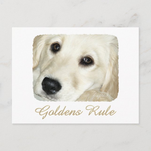 Goldens Rule Postcard (Front)