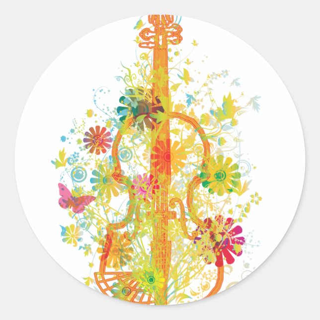 GoldExperience Classic Round Sticker (Front)