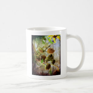 Goldfinch and Sunflowers Coffee Mug