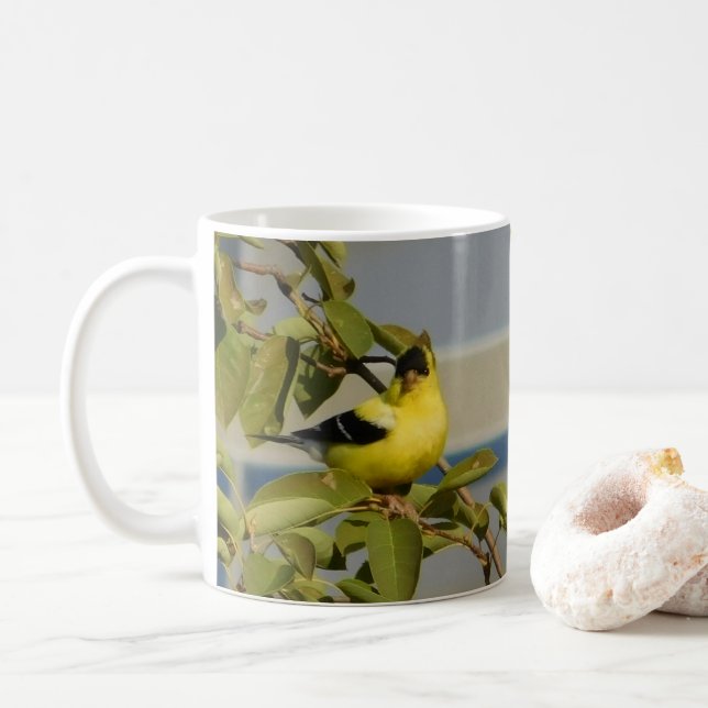 Goldfinch Glee Mug (With Donut)