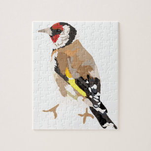 Goldfinch modern illustration jigsaw puzzle