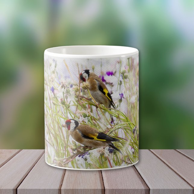 Goldfinches Coffee Mug (Creator Uploaded)