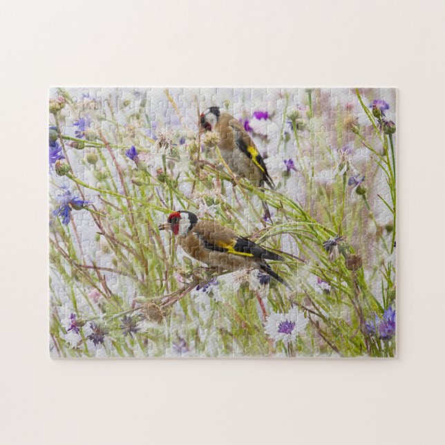 Goldfinches Jigsaw Puzzle (Horizontal)