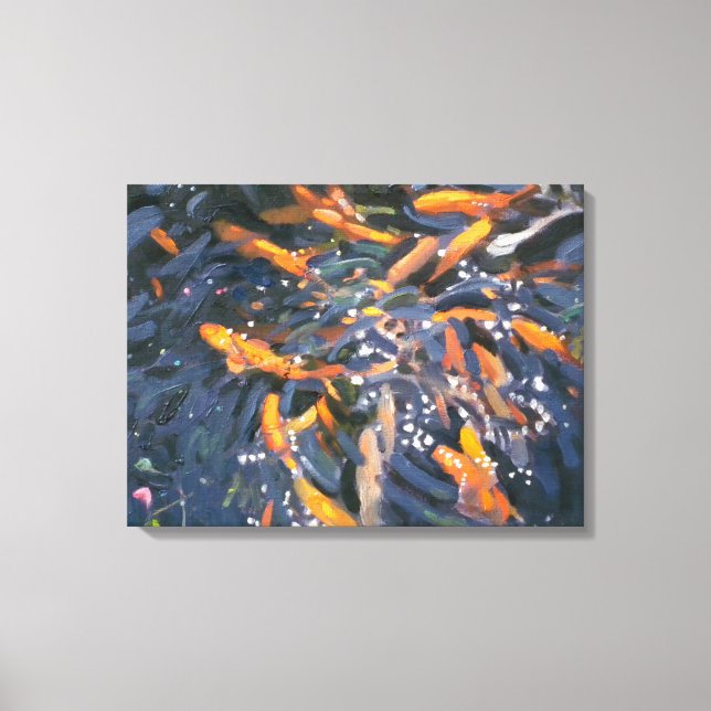 Goldfish 2010 canvas print (Front)
