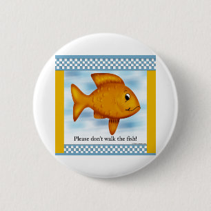 Goldfish 2 Inch Round Button