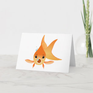 Goldfish Animal Card