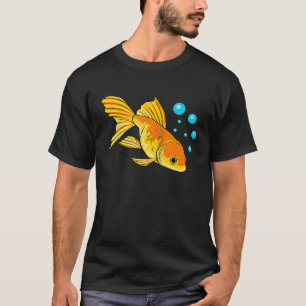 Goldfish Aquaristics Hobby Cute Fish Raglan T-Shirt