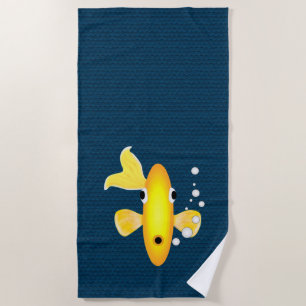 Goldfish Beach Towel