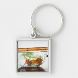 Goldfish bowl keychain