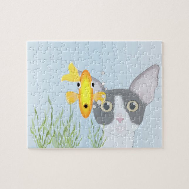 Goldfish Bowl Puzzle (Horizontal)