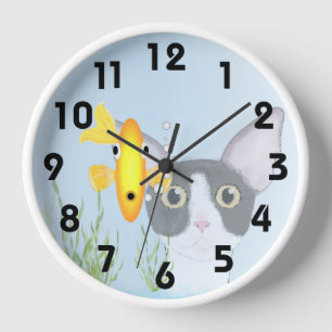 Goldfish Bowl Wall Clock