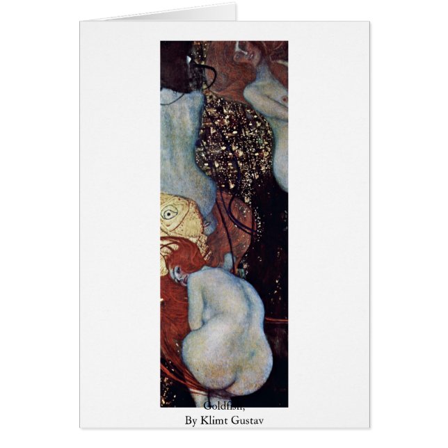 Goldfish,  By Klimt Gustav (Front)