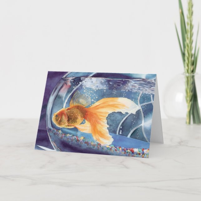 Goldfish Card (Front)