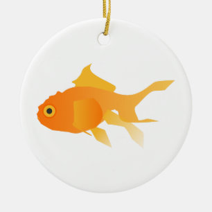 Goldfish Ceramic Ornament