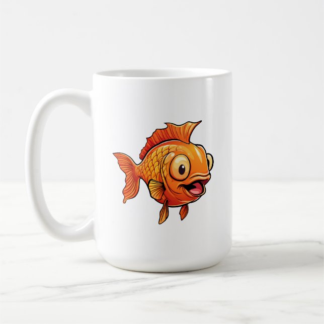 Goldfish Coffee Mug (Left)