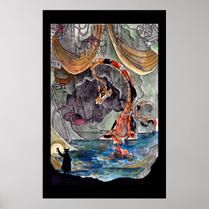 Goldfish Dragon's Lair Poster