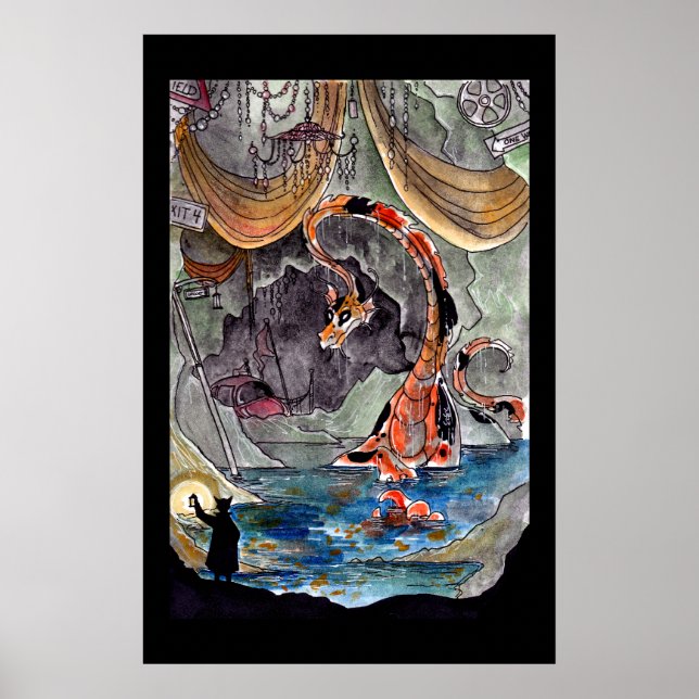 Goldfish Dragon's Lair Poster (Front)