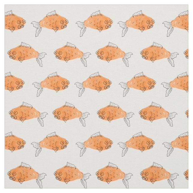 Goldfish Fabric (Swatch)