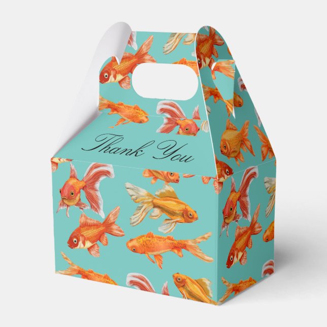Goldfish Favor Box (Front Side)