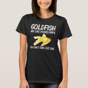 Goldfish For Men Women Gold Aquarium Fish Pet 1 T-Shirt