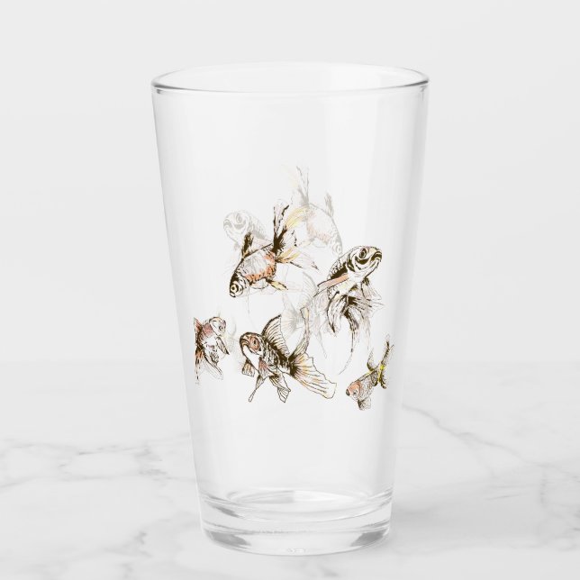 Goldfish Glass - Painting (Front)