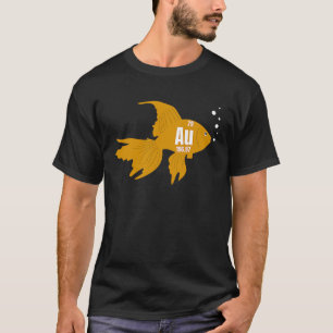 Goldfish Gold Aquarium Chemistry Formula T-Shirt