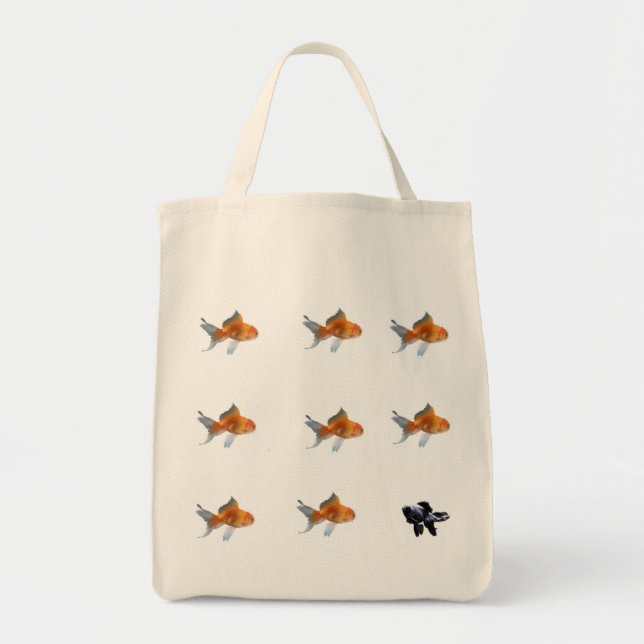 goldfish, goldfish, goldfish, goldfish, goldfis... tote bag (Front)