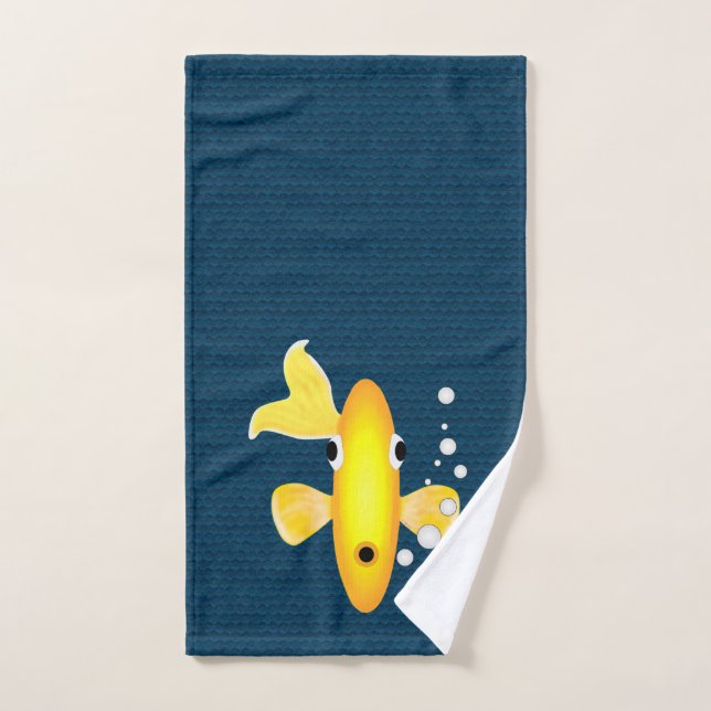 Goldfish Hand Towel (Hand Towel)