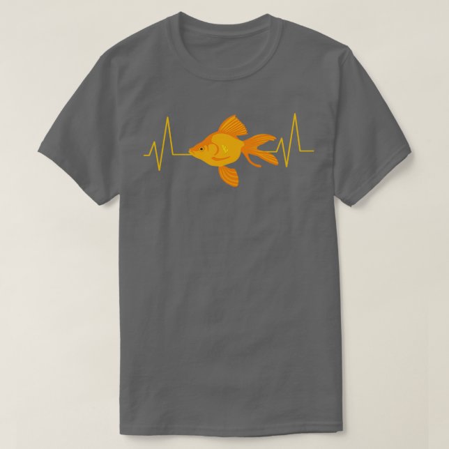 Goldfish Heartbeart T-Shirt (Design Front)