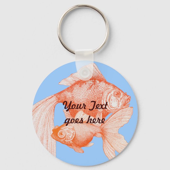 Goldfish Keychain (Front)