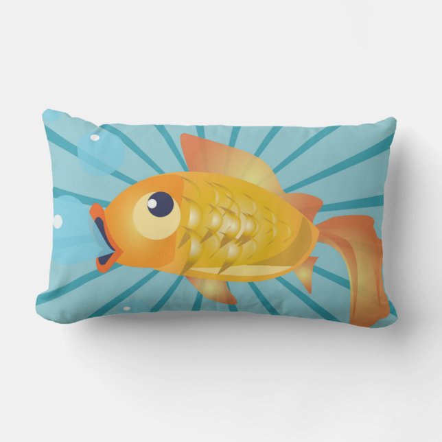 GOLDFISH LUMBAR PILLOW (Front)