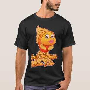 Goldfish Mom Ironic Aquarium Fish T-Shirt