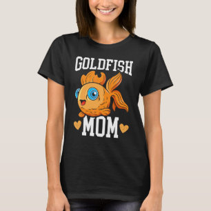 Goldfish Mom Underwater Fish Aquarist Fishkeeping  T-Shirt