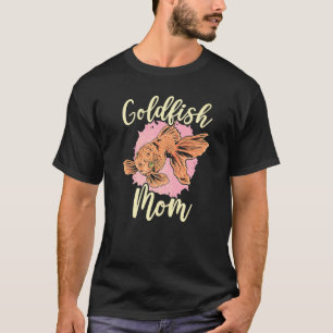 Goldfish Mom Underwater Fish Aquarist Fishkeeping T-Shirt