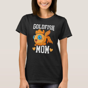 Goldfish Mom Underwater Fish Aquarist Fishkeeping  T-Shirt