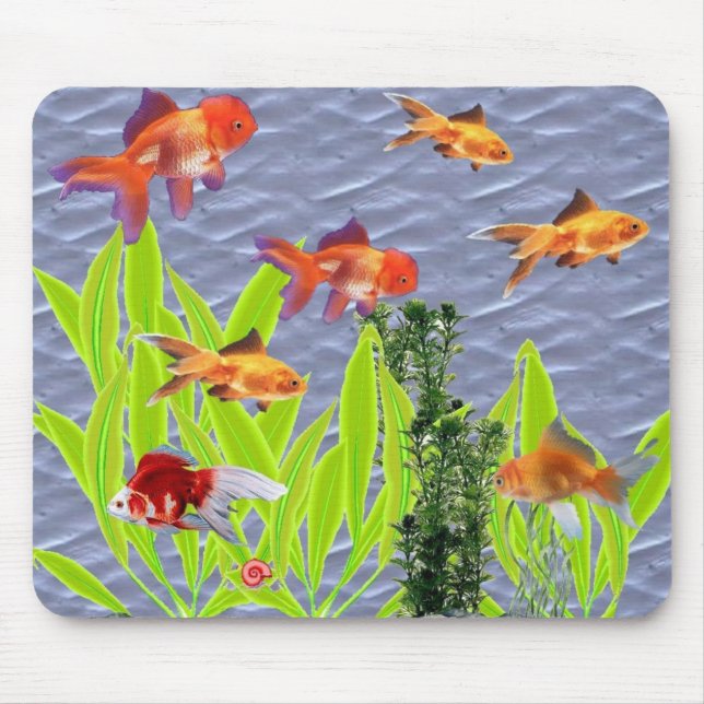 Goldfish Mouse Pad (Front)