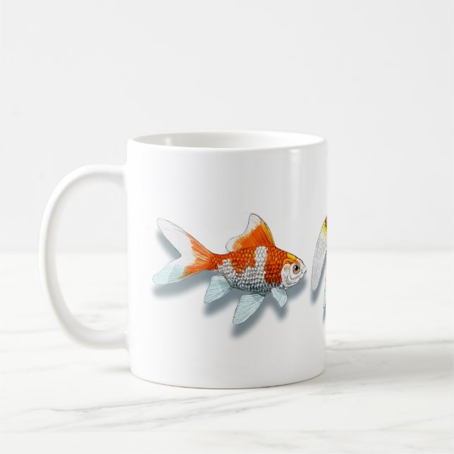 goldfish mug (Left)