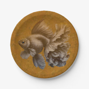 Goldfish Paper Plate
