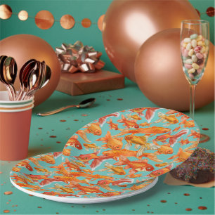 Goldfish Paper Plate
