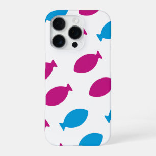 Goldfish pattern iPhone 16 pro case