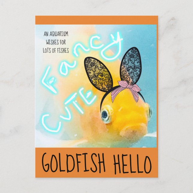 Goldfish Postcard (Front)